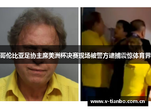 哥伦比亚足协主席美洲杯决赛现场被警方逮捕震惊体育界 哥伦比亚足协主席美洲杯决赛现场被警方逮捕震惊体育界